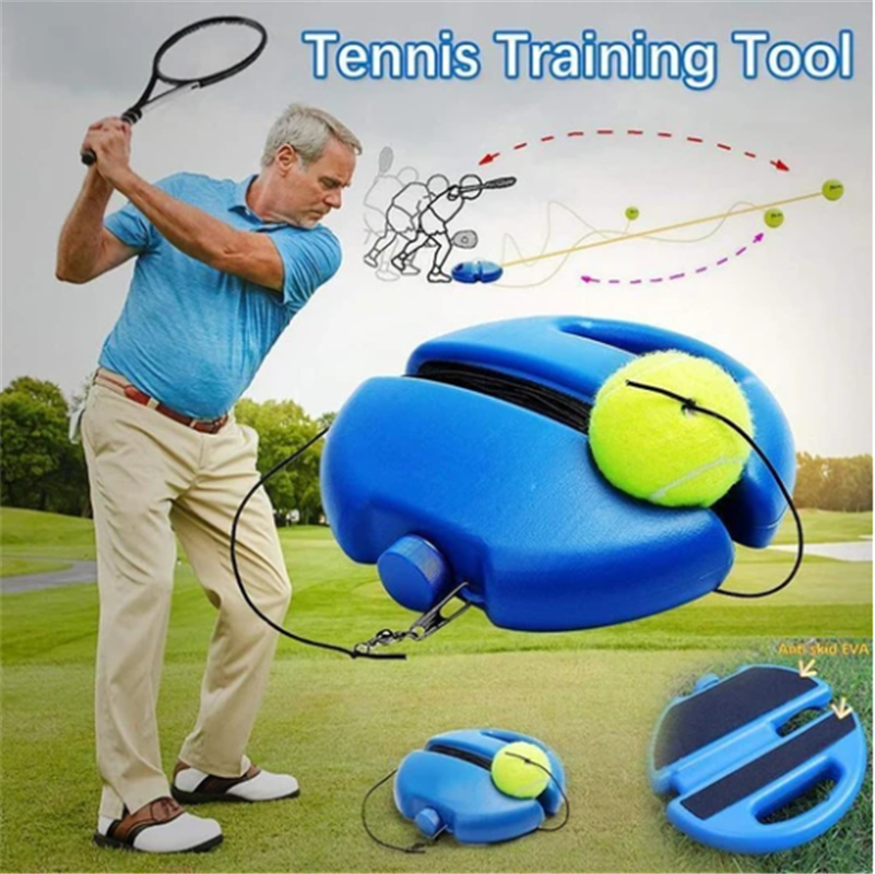 Tennis Trainer Elastic Return 1.1L Water-Fillable Base