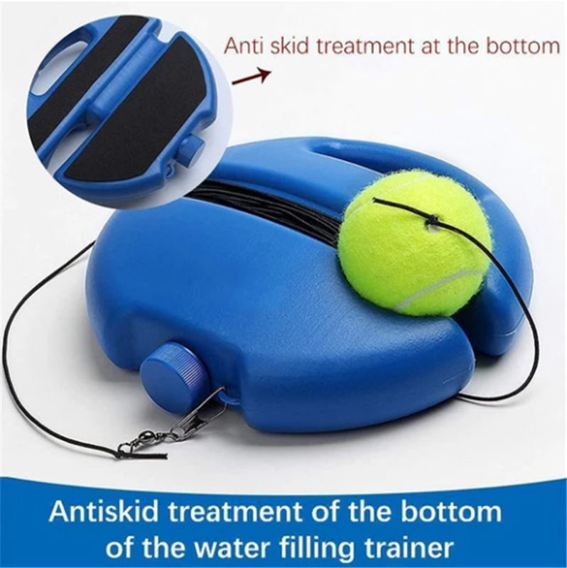 Tennis Trainer Elastic Return 1.1L Water-Fillable Base
