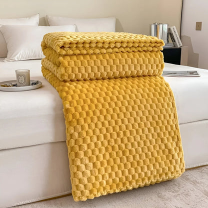 Throw Blanket Microfiber Quilted Machine Washable