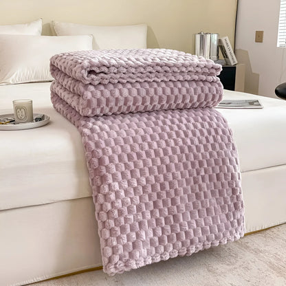 Throw Blanket Microfiber Quilted Machine Washable