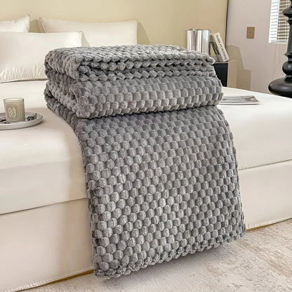 Throw Blanket Microfiber Quilted Machine Washable