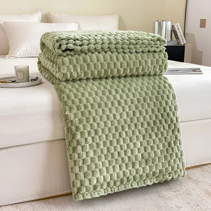 Throw Blanket Microfiber Quilted Machine Washable