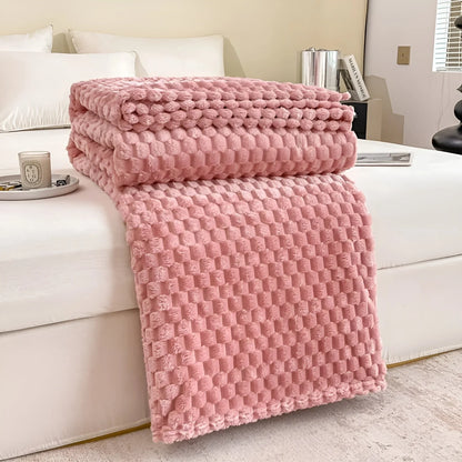 Throw Blanket Microfiber Quilted Machine Washable