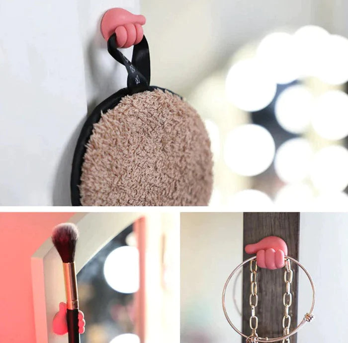 Thumb Hooks Self-Adhesive & Soft Silicone Set of 20