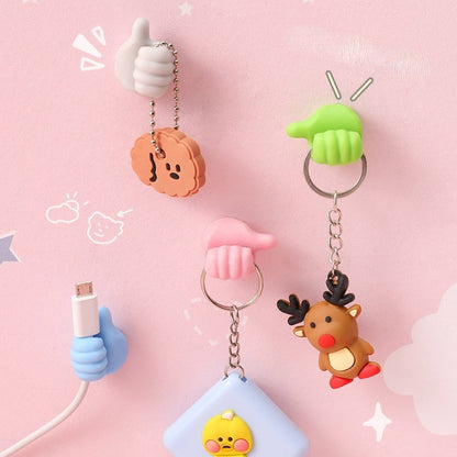 Thumb Hooks Self-Adhesive & Soft Silicone Set of 20