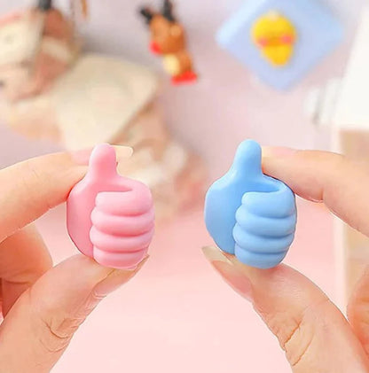 Thumb Hooks Self-Adhesive & Soft Silicone Set of 20