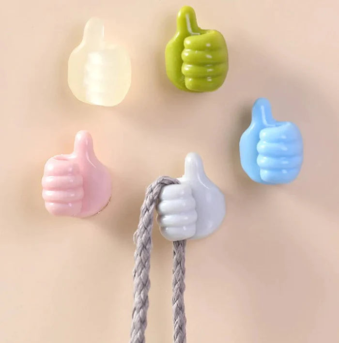 Thumb Hooks Self-Adhesive & Soft Silicone Set of 20