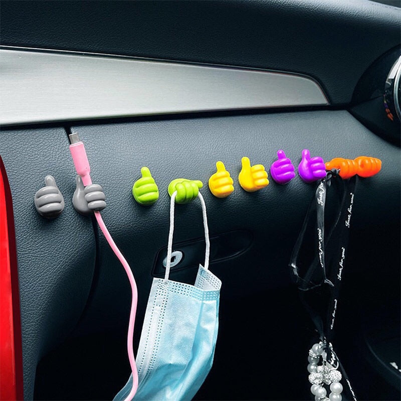 Thumb Hooks Self-Adhesive & Soft Silicone Set of 20