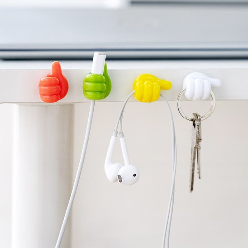 Thumb Hooks Self-Adhesive & Soft Silicone Set of 20