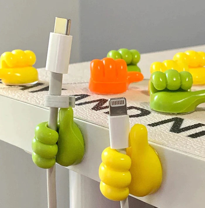 Thumb Hooks Self-Adhesive & Soft Silicone Set of 20