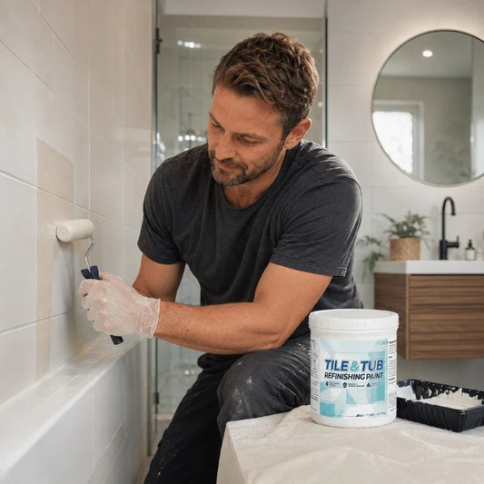Tile & Bathtub Paint Waterproof Water-Based Fast-Drying