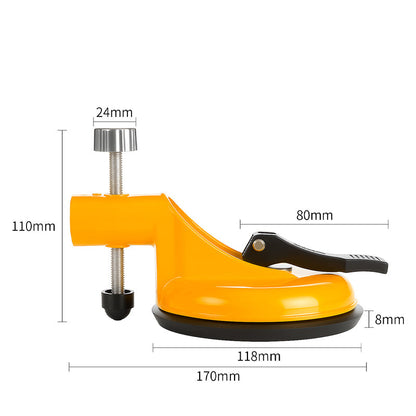 Tile Lifter Suction Cup & Rubber Pad Aluminum Alloy