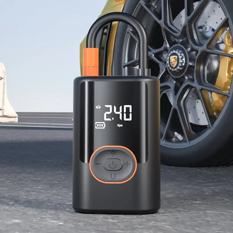 Tire Inflator Cordless Rechargeable 150 PSI Auto-Stop