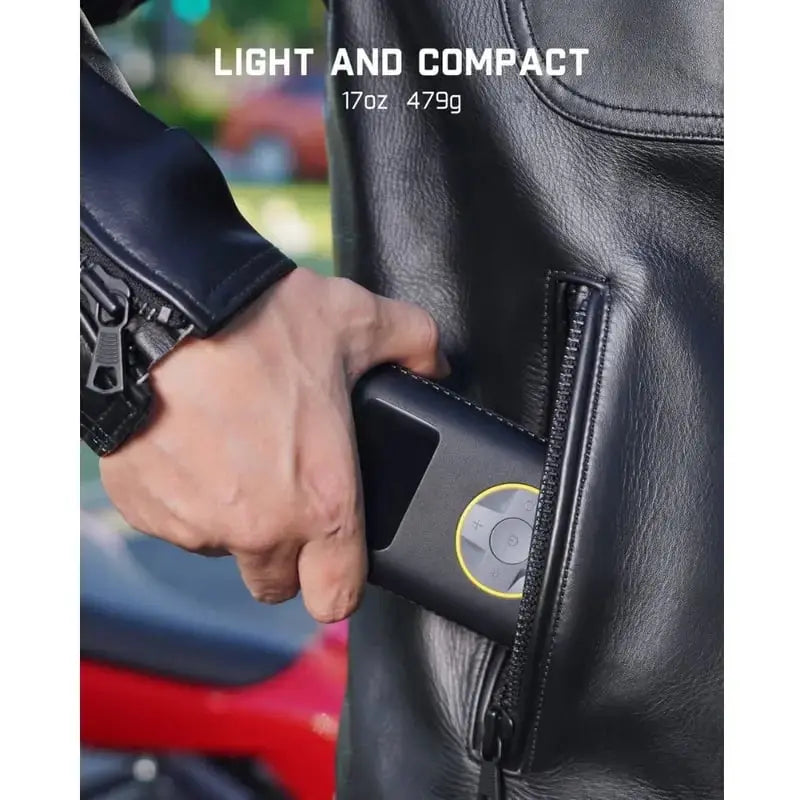 Tire Inflator Cordless Rechargeable 150 PSI Auto-Stop