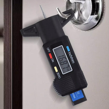 Tire Tread Depth Gauge Digital LCD Metal Tip