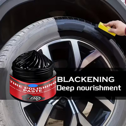Tire & Trim Paste Restores Deep Black UV Protection