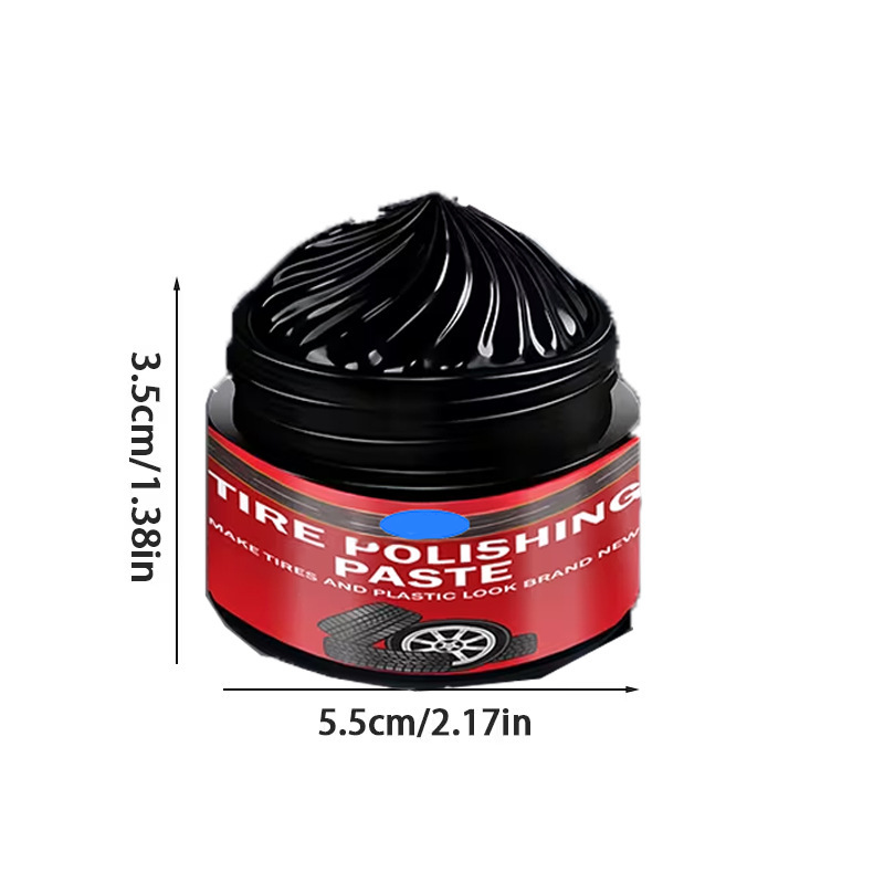 Tire & Trim Paste Restores Deep Black UV Protection