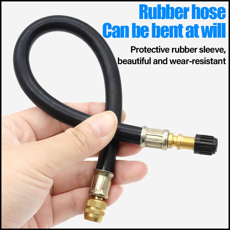 Tire Valve Extension Universal Copper & Brass Leak-Proof Seal