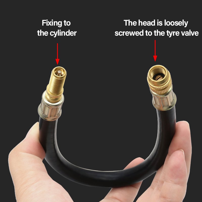 Tire Valve Extension Universal Copper & Brass Leak-Proof Seal