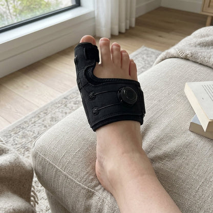 Toe Brace Adjustable Rotation Steel Wire Breathable Fit