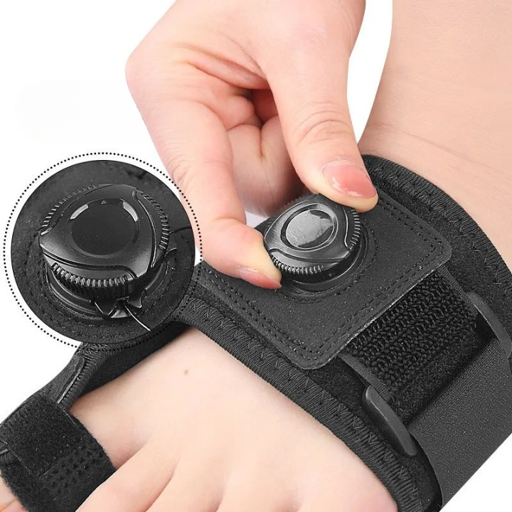 Toe Brace Adjustable Rotation Steel Wire Breathable Fit