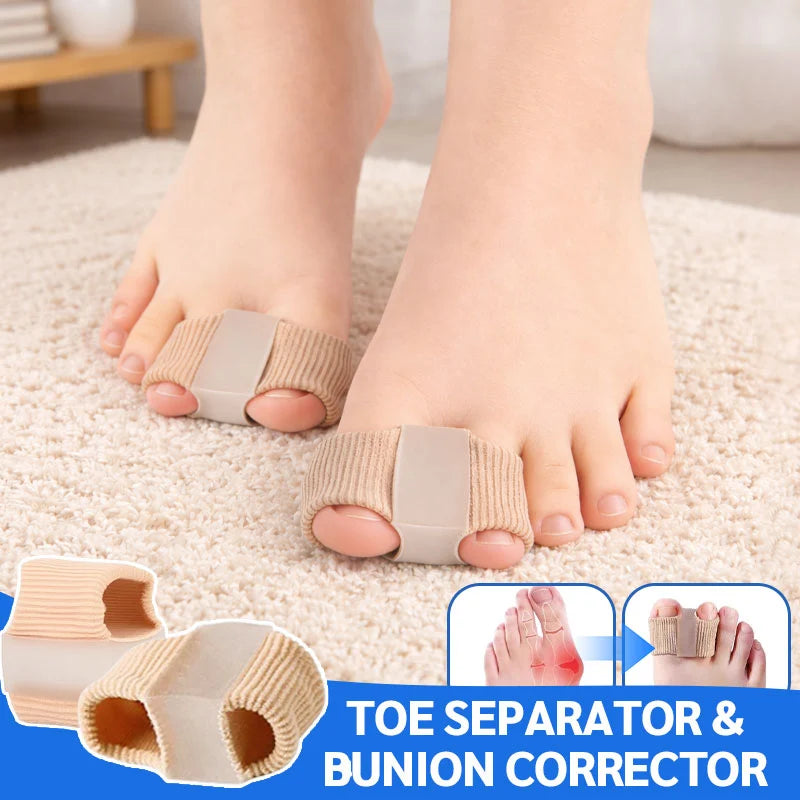 Toe Separator Set Soft Padded Breathable One Size