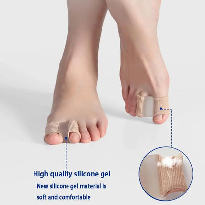 Toe Separators Silicone Double-Loop Set of 2