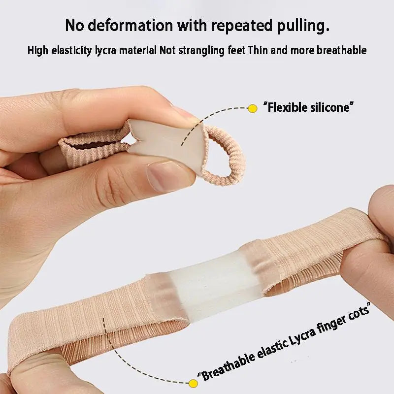 Toe Separators Silicone Double-Loop Set of 2
