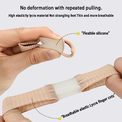 Toe Separators Silicone Double-Loop Set of 2