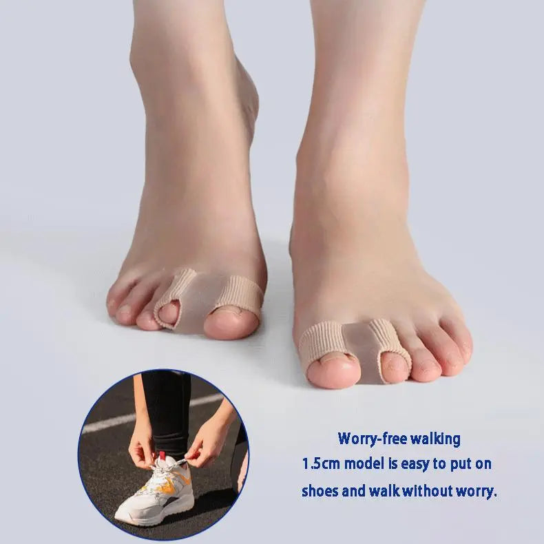 Toe Separators Silicone Double-Loop Set of 2