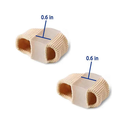 Toe Separators Silicone Double-Loop Set of 2