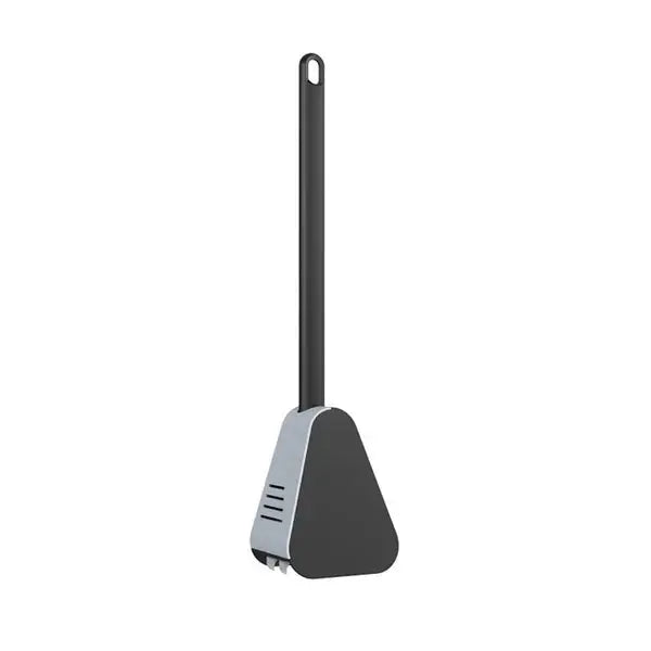 Toilet Brush Flexible Silicone Bristles Quick-Drying Tool-Free Wall Mount