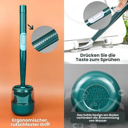 Toilet Brush Integrated Spray Ventilated Wall Mount