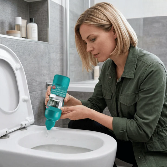 Toilet Cleaning Gel Precision Nozzle Thick Gel Forest Scent