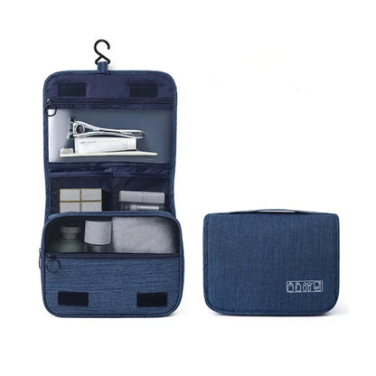 Toiletry Bag Foldable Water-Repellent Hanging Hook