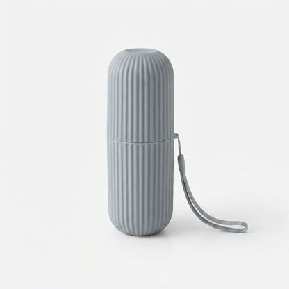 Toothbrush Travel Case Protective Compact Plastic Carrying Loop