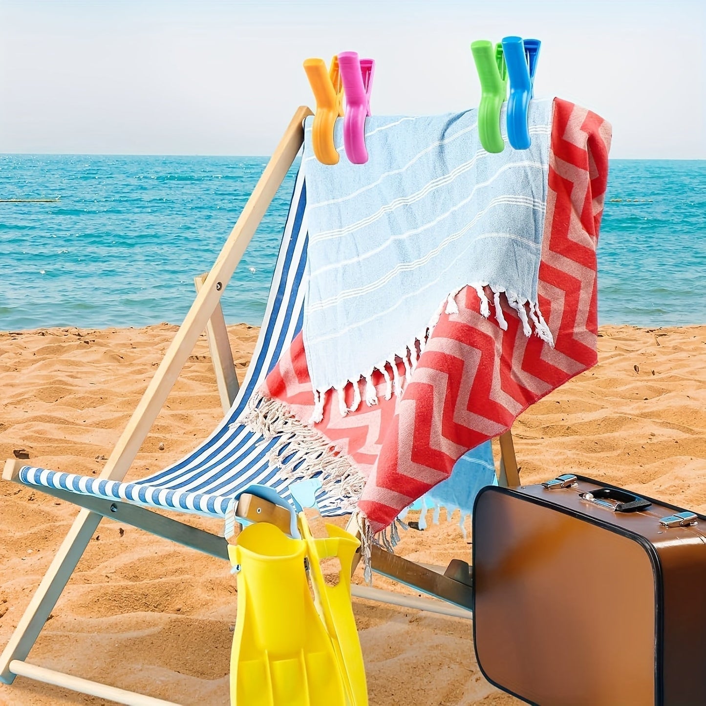 Towel Clips Windproof & Sand-Resistant Set of 4
