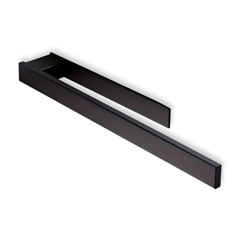 Towel Holder Adhesive No-Drill Brushed Stainless Space-Saving