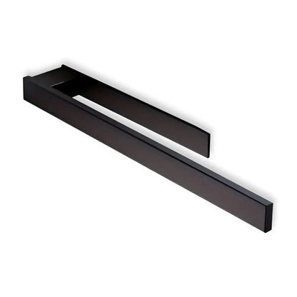 Towel Holder Adhesive No-Drill Brushed Stainless Space-Saving