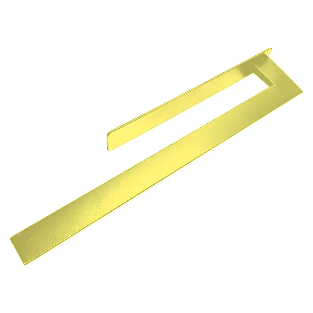 Towel Holder Adhesive No-Drill Brushed Stainless Space-Saving
