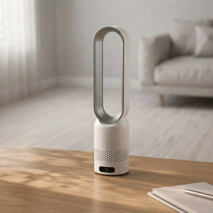Tower Fan Bladeless Quiet 6-Speed & 90-Degree Oscillation