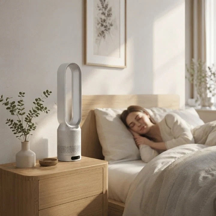 Tower Fan Bladeless Quiet 6-Speed & 90-Degree Oscillation