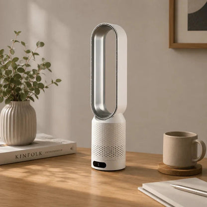 Tower Fan Bladeless Quiet 6-Speed & 90-Degree Oscillation