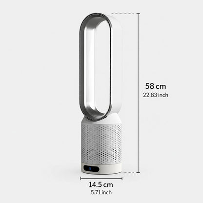 Tower Fan Bladeless Quiet 6-Speed & 90-Degree Oscillation