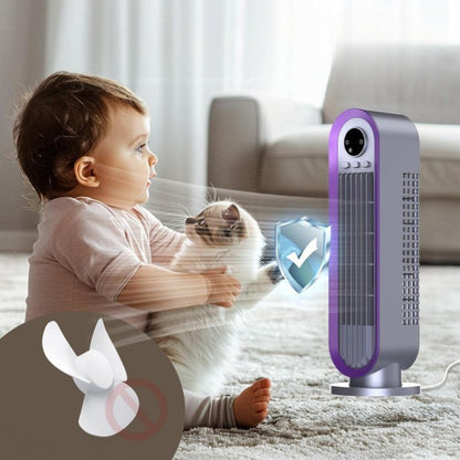 Tower Fan Whisper-Quiet USB Rechargeable Oscillating