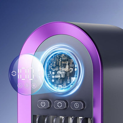 Tower Fan Whisper-Quiet USB Rechargeable Oscillating