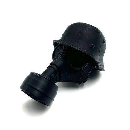 Trailer Hitch Cover Military Helmet Gas Mask Weatherproof PLA