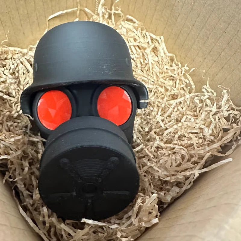 Trailer Hitch Cover Military Helmet Gas Mask Weatherproof PLA