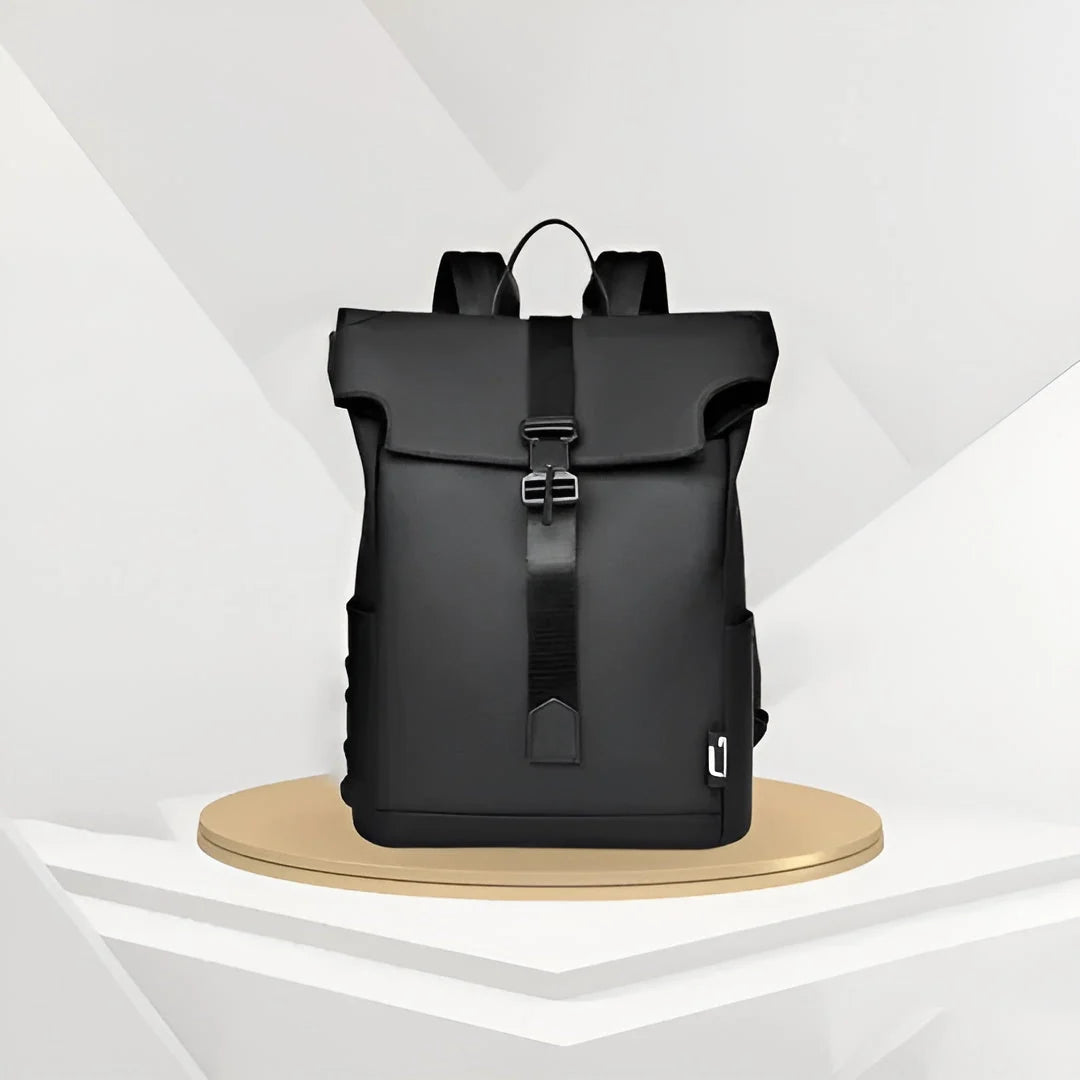 Travel Backpack Water-Repellent Oxford USB Charging Fits 15.6-Inch Laptop