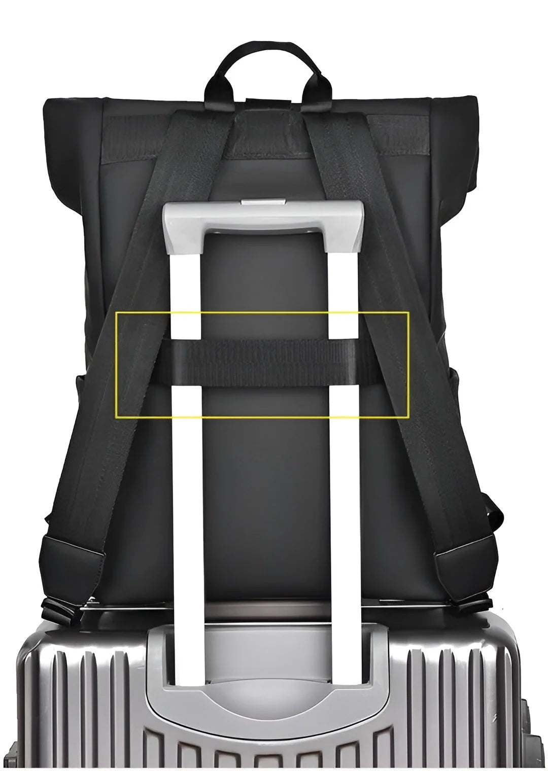 Travel Backpack Water-Repellent Oxford USB Charging Fits 15.6-Inch Laptop